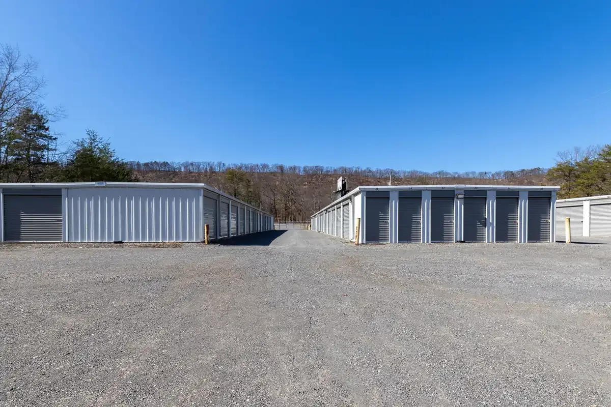 Drive aisle KO Storage of Berkeley Springs, WV